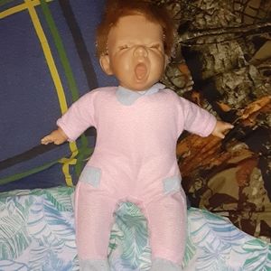 Vintage Berenguer 12" baby girl doll
